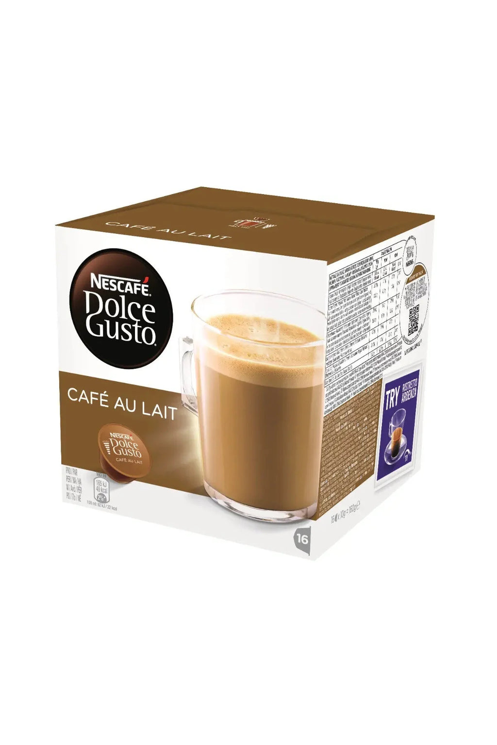 NESCAFÉ DOLCE GUSTO Café Au Lait Coffee Pods
