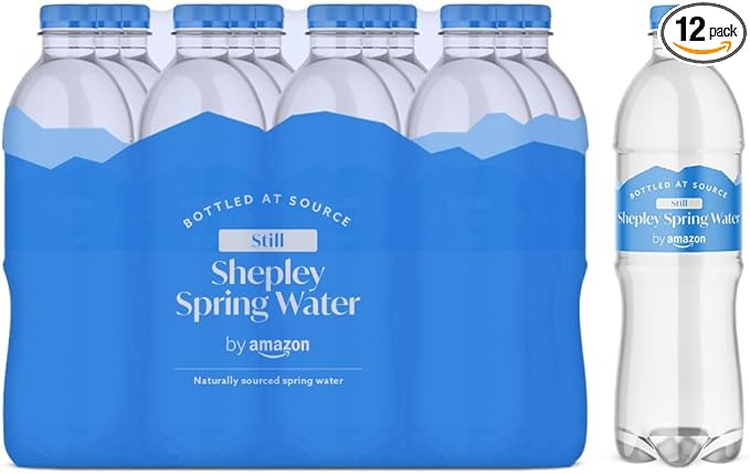 Still Spring Water, 500 ml (Pack of 12), Total 6000ml