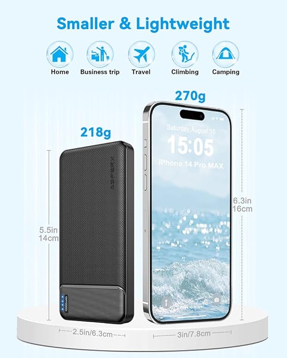 Power Bank Portable Charger Fast Charging