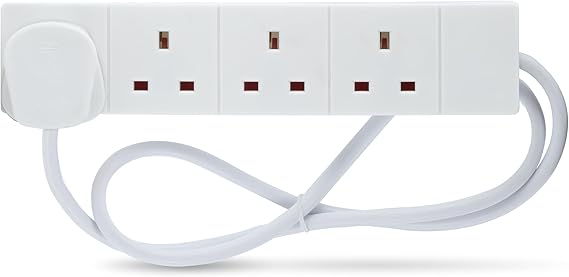 Way Socket Extension Lead