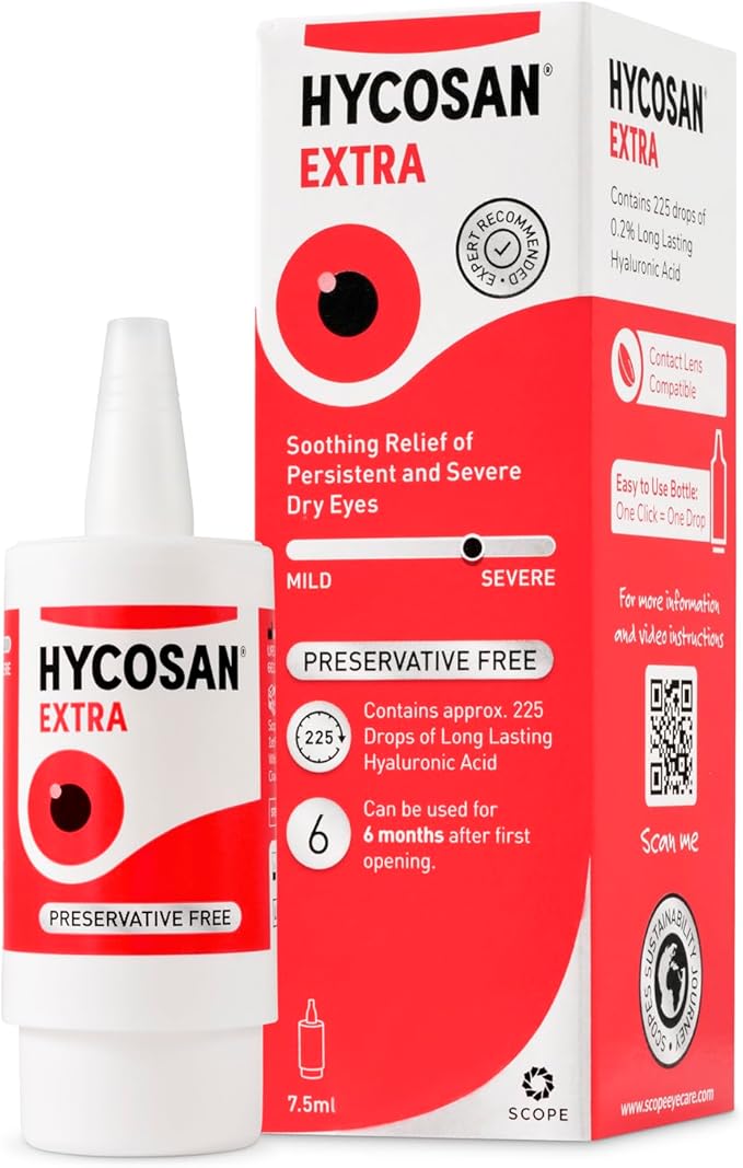 Eye Drops with Hyaluronic Acid