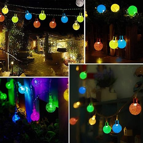 Lezonic Solar Fairy Lights Outdoor Waterproof