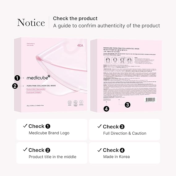 medicube Salmon DNA PDRN pink collagen jelly gel mask | overnight face mask for glass glow skin- elasticity