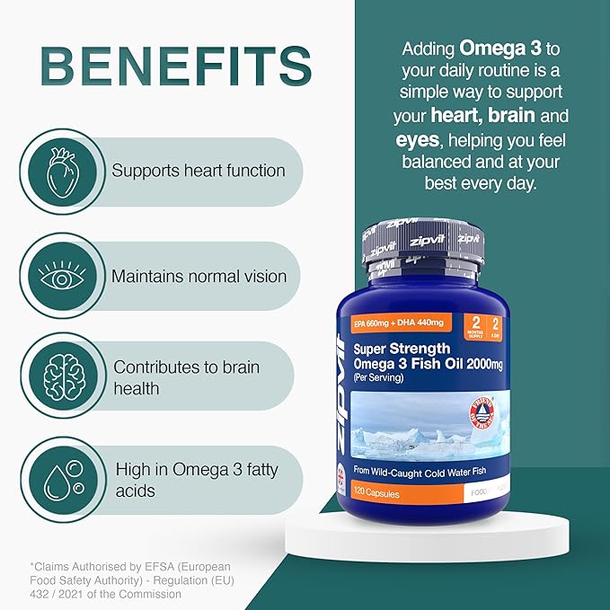 Zipvit Omega 3 Fish Oil 2000mg