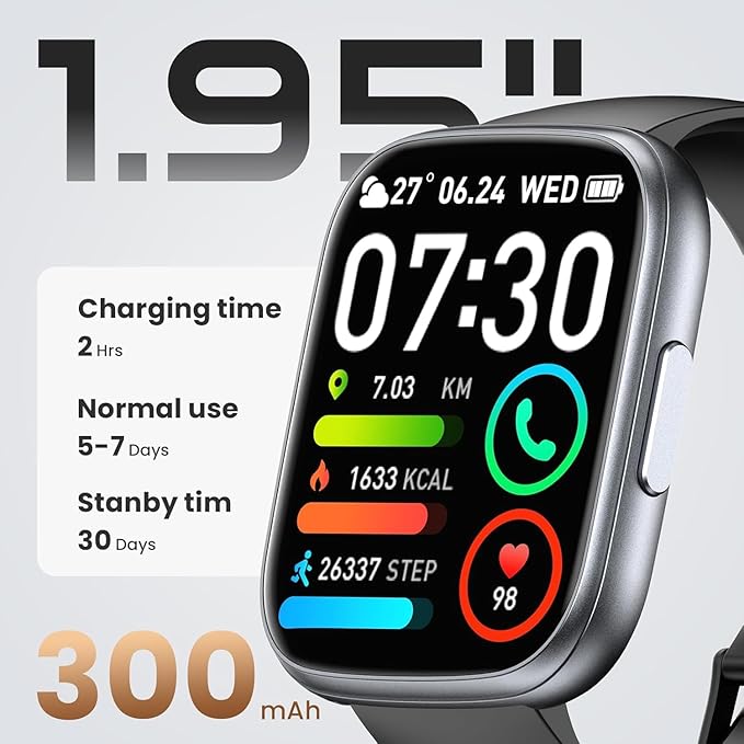 Smart Watch for Men Women Answer/Make Call