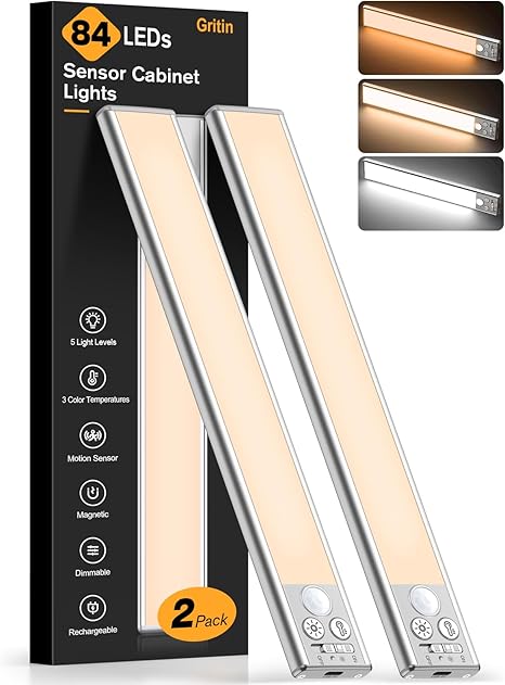 Gritin Under Cabinet Kitchen Lights