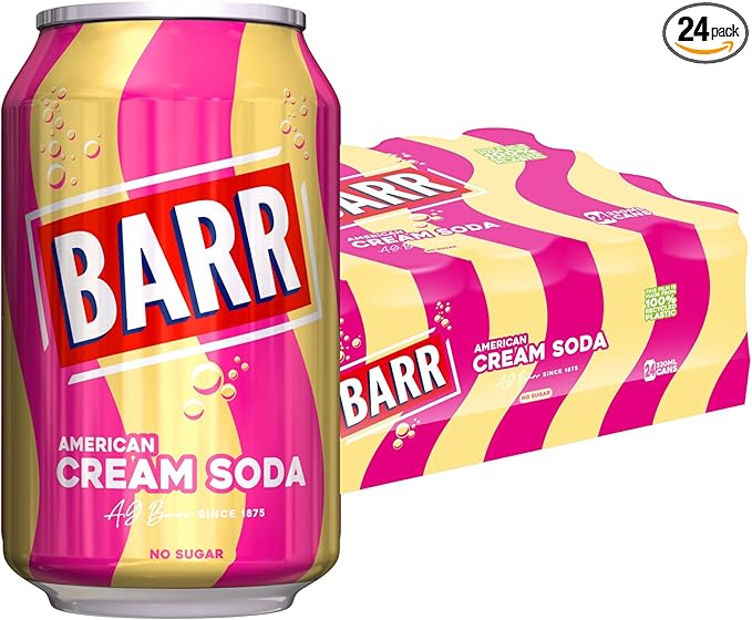 BARR 24 Pack American Cream Soda