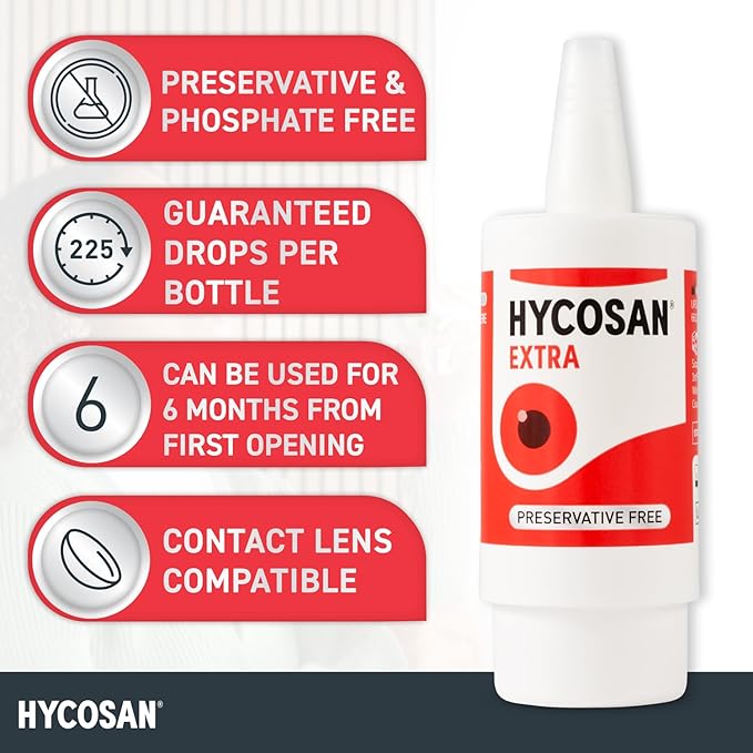 Eye Drops with Hyaluronic Acid