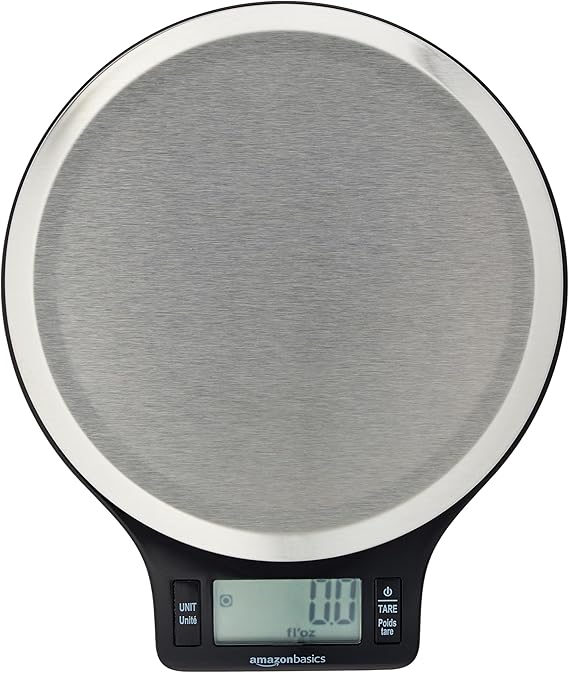 Digital Kitchen Scales with LCD Display (with Batteries)