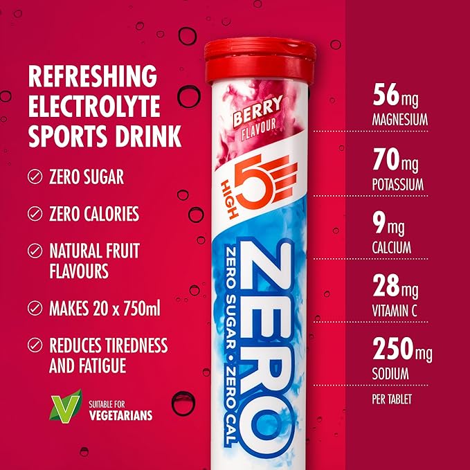 HIGH5 ZERO Electrolyte Tablet-Hydration Tablets Enhanced