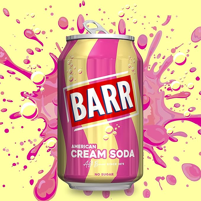 BARR 24 Pack American Cream Soda