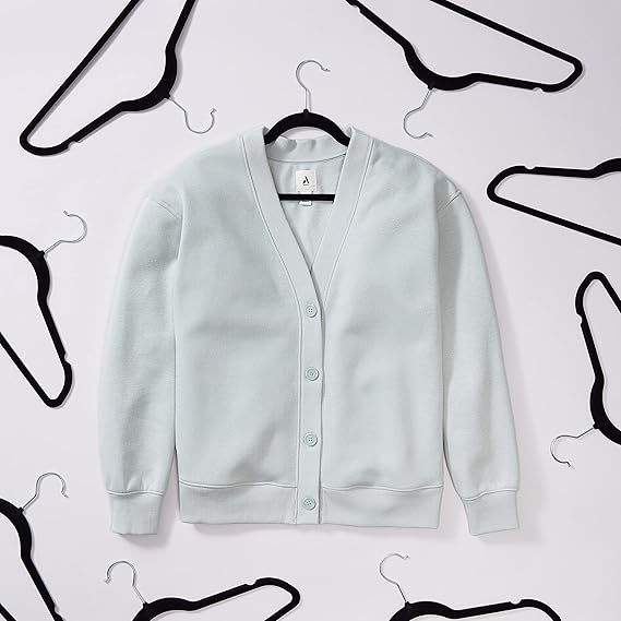Slim Velvet Non-Slip Suit Hangers - 30-Pack